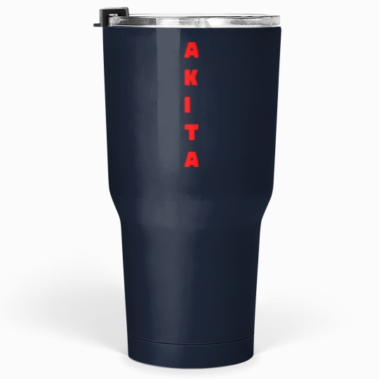Discover Akita T- Tumblers 30 Oz Akita Design T- Tumblers 30 Oz