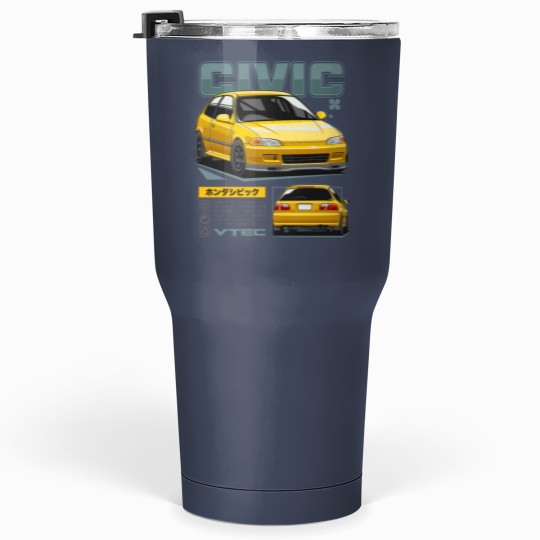 Discover Civic EG JDM Tumblers 30 oz