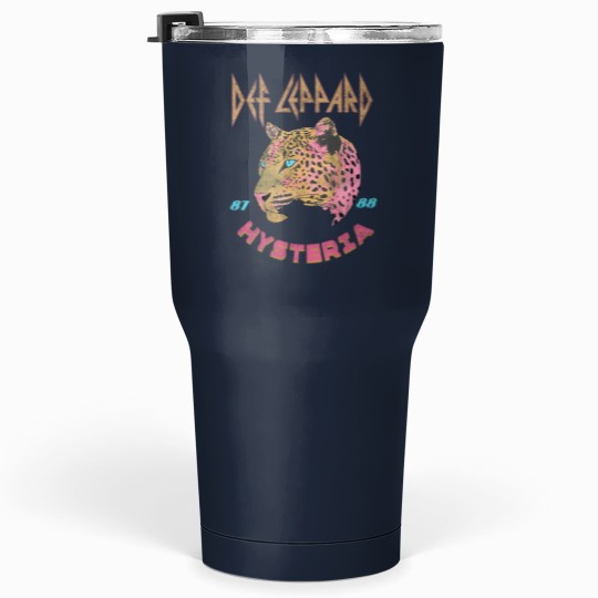 Discover Vintage 80's Rock Band Tumblers 30 Oz Tumblers 30 Oz Leppard  Tumblers 30 Oz Rock and Roll Leopard