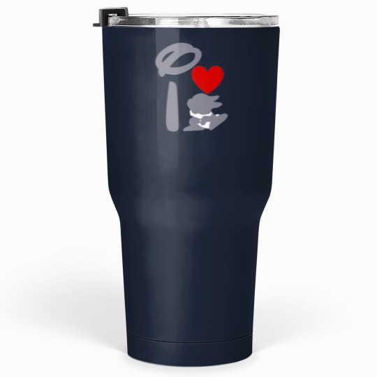 Discover I Heart Thumper (Inverted) Tumblers 30 oz