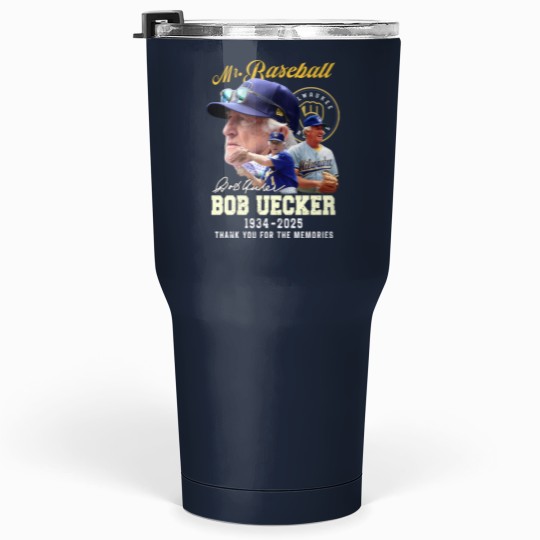 Discover Bob Uecker Mr. Baseball 1934-2025 Thank You - Bob Uecker Mr Baseball 1934 2025 - Tumblers 30 Oz