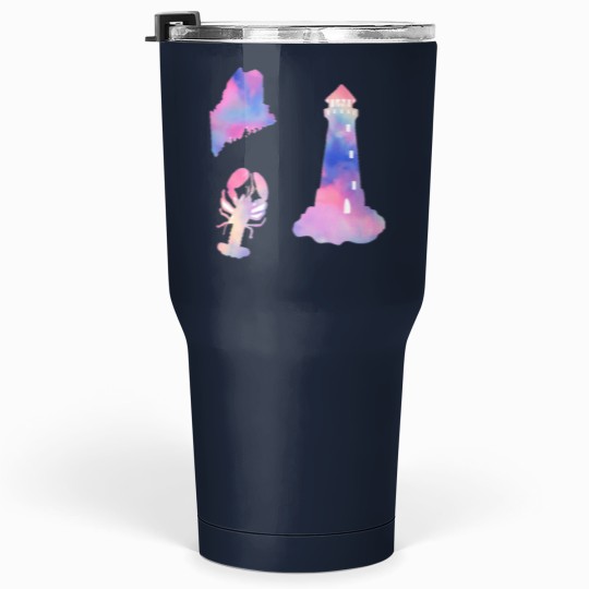 Discover rainbows States of Maine  Pack Tumblers 30 oz