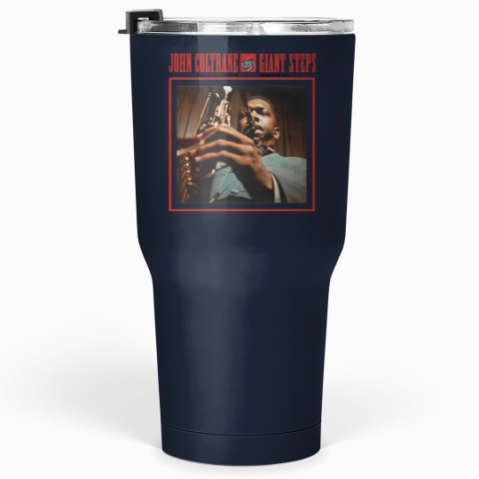 Discover Men's Cotton Crew Tumblers 30 Oz John Coltrane Giant Steps