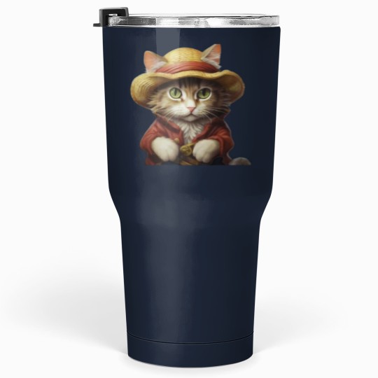 Discover monkey d cat Tumblers 30 oz