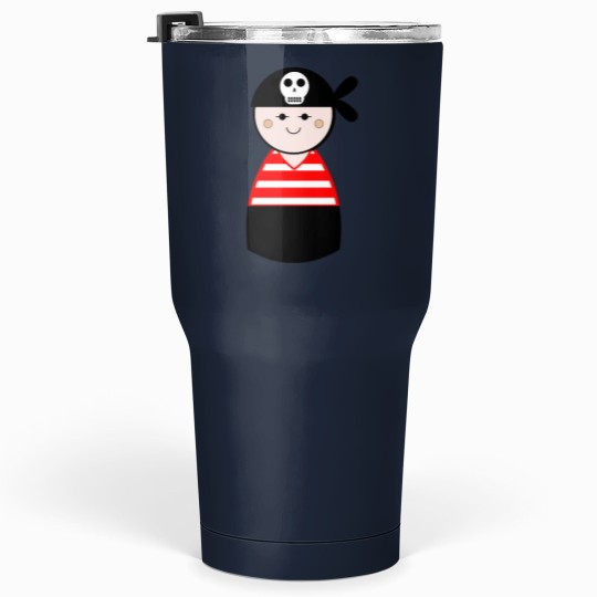 Discover Bert and Gert's Red Pirate Tumblers 30 oz