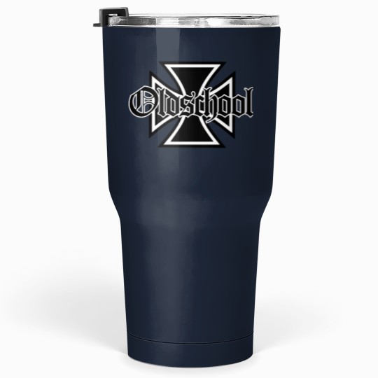 Discover Old School Text Tumblers 30 oz