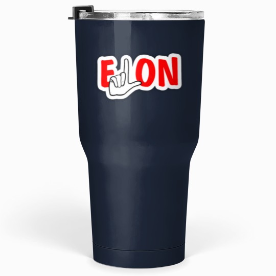 Discover Elon Musk Loser teslas Bumper Tumblers 30 oz