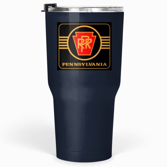 Discover Pennsylvania Railroad Logo,  Ragland Tumblers 30 Oz