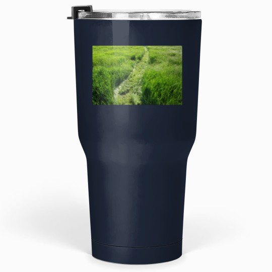 Discover Beautiful Greens grass field Long -2 Tumblers 30 oz