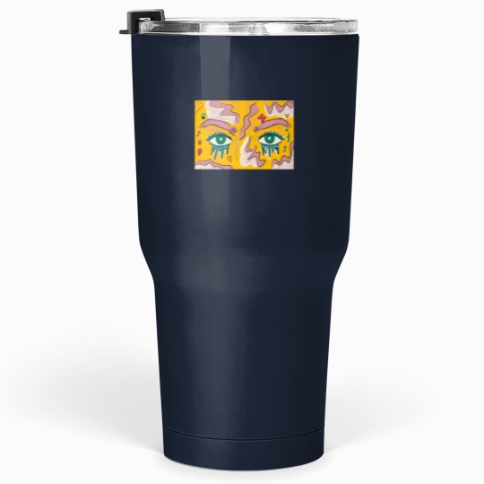 Discover Pop art eyes Long Tumblers 30 oz