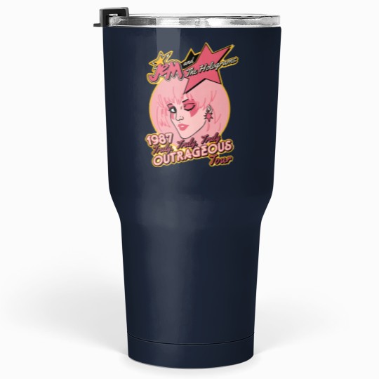 Discover Jem & The Holograms Tumblers 30 Oz, Jem Outrageous Tour Tumblers 30 Oz
