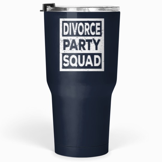 Discover Divorce Party squads funnys Ex Wife and Husband Group Tumblers 30 oz