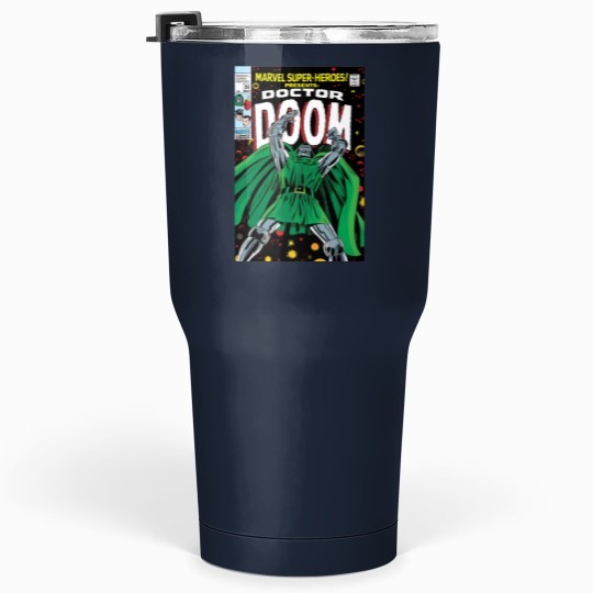 Discover Dr. Dooom Tumblers 30 Oz, 90's style, Comic Tumblers 30 Oz
