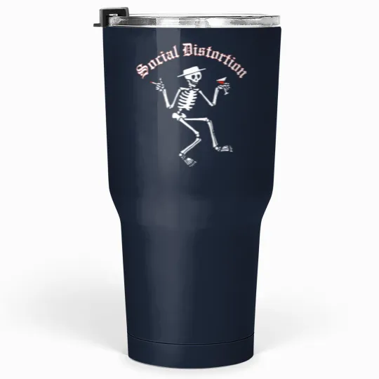 Discover Social Distortion Skull Art Tumblers 30 Oz