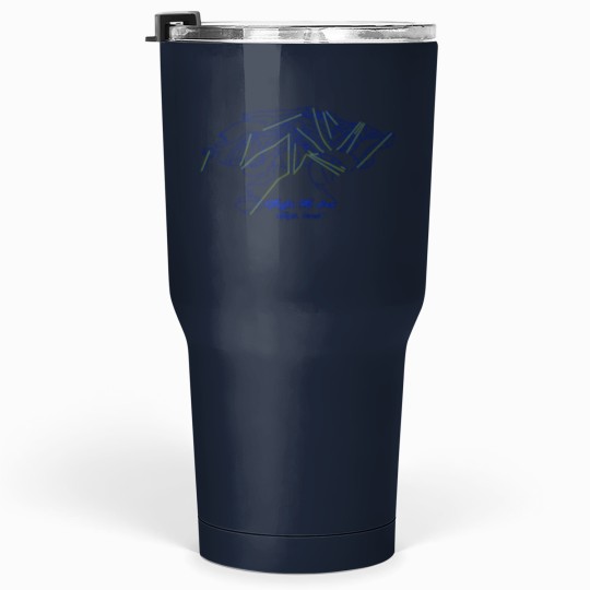 Discover Killington skis Map Tumblers 30 oz