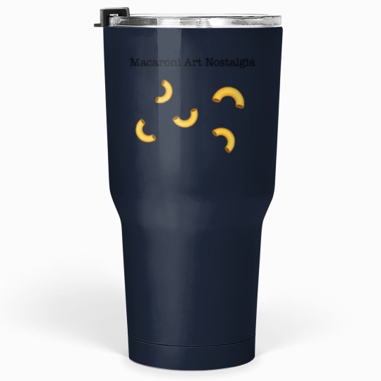 Discover Macaroni Art nostalgias Tumblers 30 oz