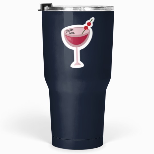 Discover Cherry wines cups Tumblers 30 oz