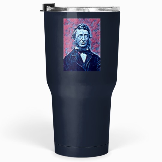 Discover Henry David Thoreau Artwork Tumblers 30 oz