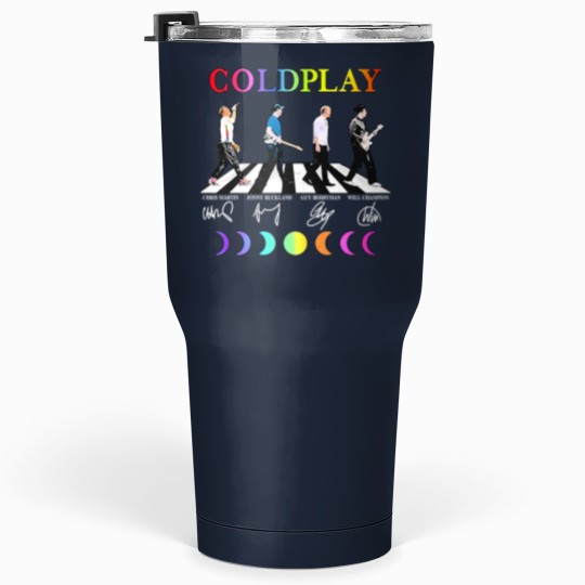 Discover Coldplay Band Tumblers 30 Oz Round