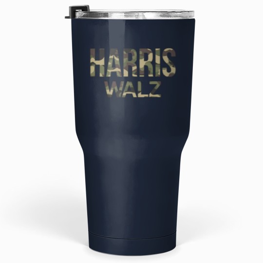 Discover Kamala Harris Walz Election 2024 Tumblers 30 Oz, Camouflage, Hunters white