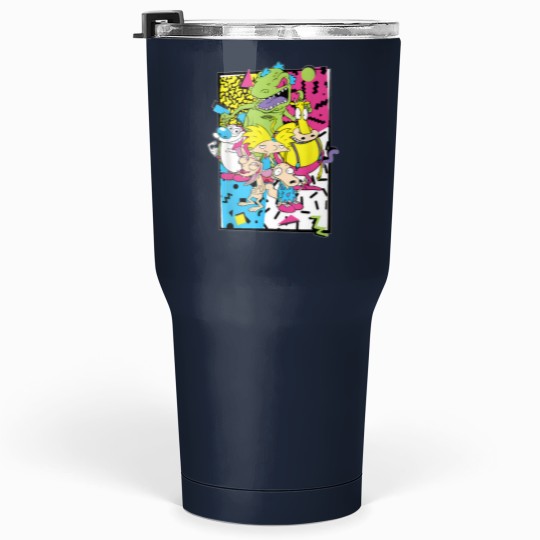 Discover Old School Cartoons 90's Tumblers 30 Oz
