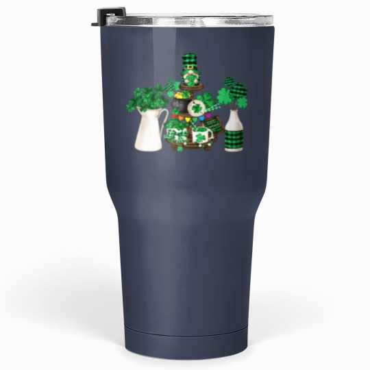Discover Cute Green Shamrock Decor With Happy St Patricks D Tumblers 30 Oz