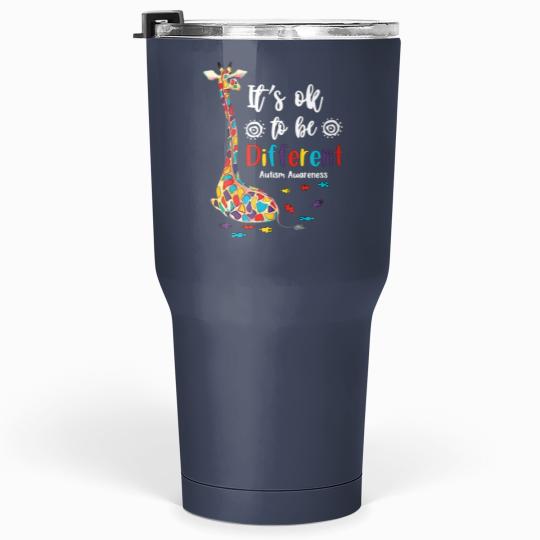 Discover April 2Nd It's Ok Tobe Different Autism Awareness Tumblers 30 Oz