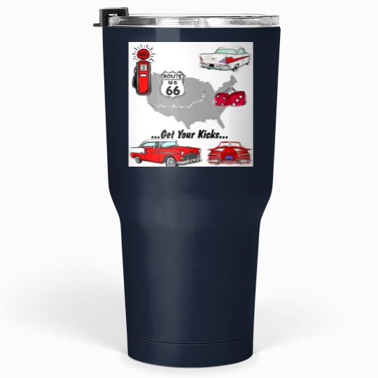 Discover Vintage Get your kicks s and gifts Tumblers 30 Oz