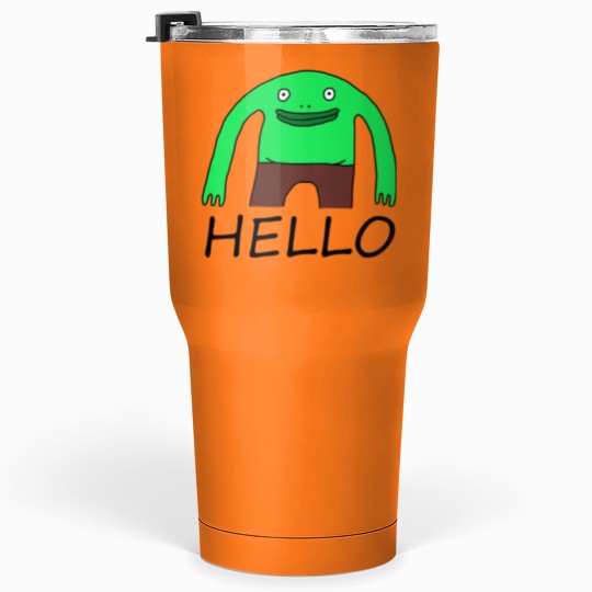 Discover Smiling friends Mr Frog sticker Sticker Tumblers 30 Oz
