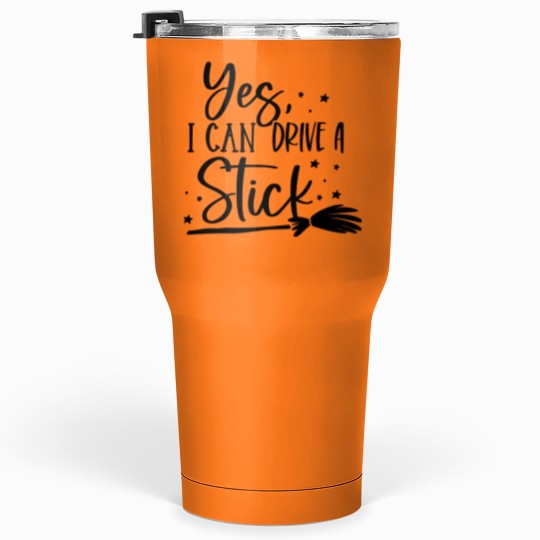 Discover Halloween Themed 30 Oz Tumblers - I Drive Stick Design
