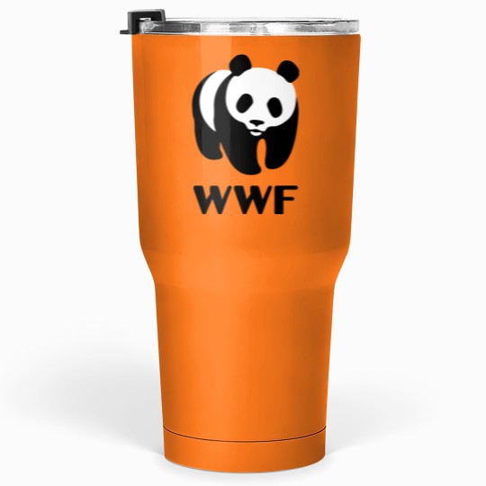Discover World Wildlife Fund (WWF) logo Tumblers 30 Oz