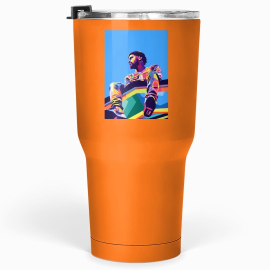 Discover J Cole Wpap Pop Art - J Cole - Tumblers 30 Oz