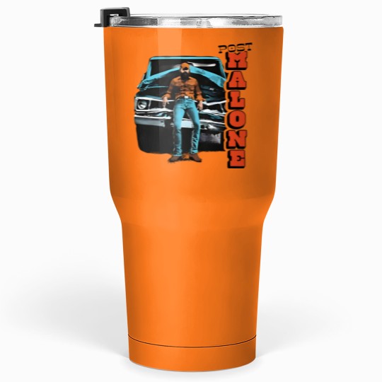 Discover Post Malone F-1 Trillion Truck Tumblers 30 Oz, Unique Rapper Gift