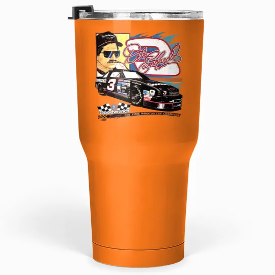 Discover Retro Dale Earnhardt Finger Tumblers 30 Oz, Dale Earnhardt Tumblers 30 Oz