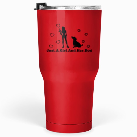 Discover Just A girls And Her dogs - Pets Oversized Tumblers 30 oz