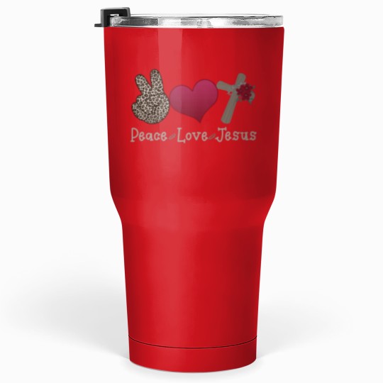 Discover peaces loves Jesuss Classic Tumblers 30 oz