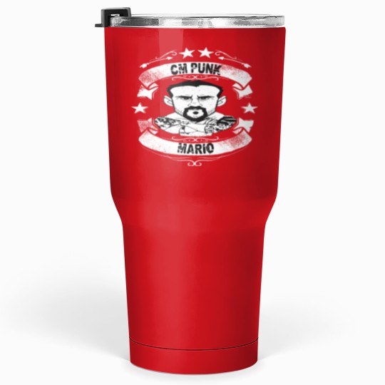 Discover cm punk mario Tumblers 30 oz
