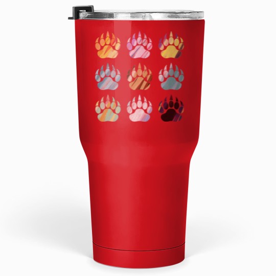 Discover Evolution Paws pastel Tumblers 30 oz