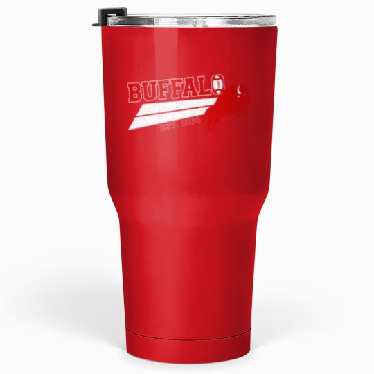 Discover Vintage Buffalo Retro Football Est 1960 New York At Game Day Tumblers 30 oz