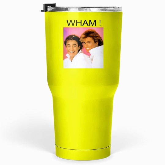 Discover George Michael Wham Tumblers 30 Oz, George Michael Last Christmas Tumblers 30 Oz