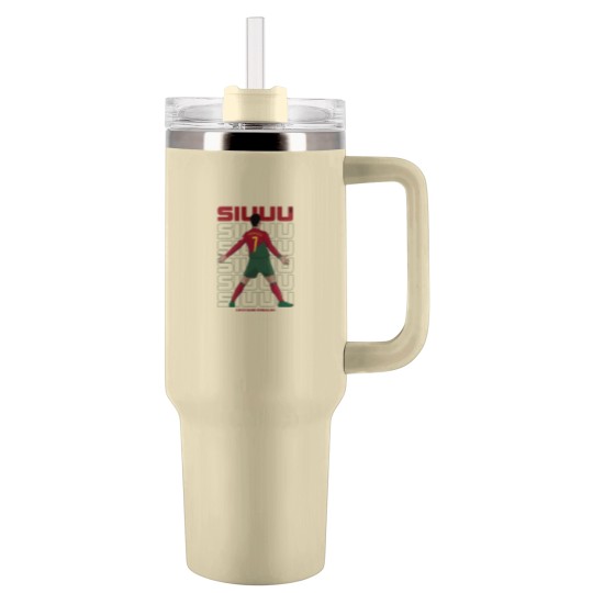Discover Cristiano Ronaldo Tumblers 40 Oz With Handle Tumblers 40 Oz With Handle Tumblers 40 Oz With Handle, Cr7 Tumblers 40 Oz With Handle , Portugal , Adult Tumblers 40 Oz With Handle , Youth Tumblers 40 Oz With Handle