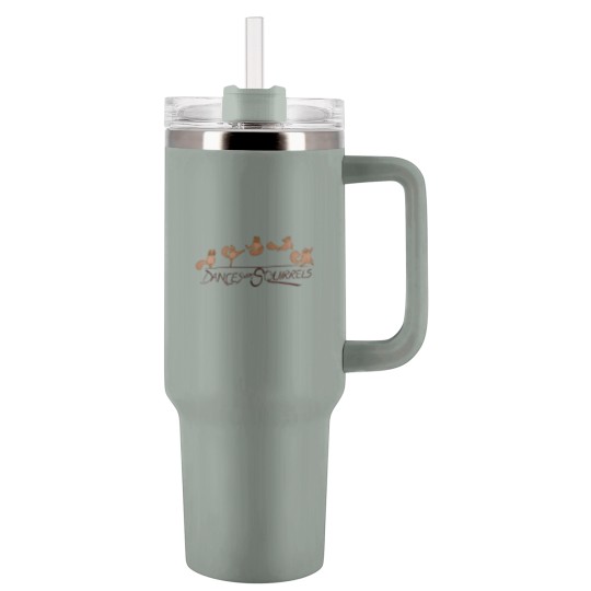 Discover Dances with Squirrels Comedy Unisex Beige Squirrel Tumblers 40 Oz With Handle