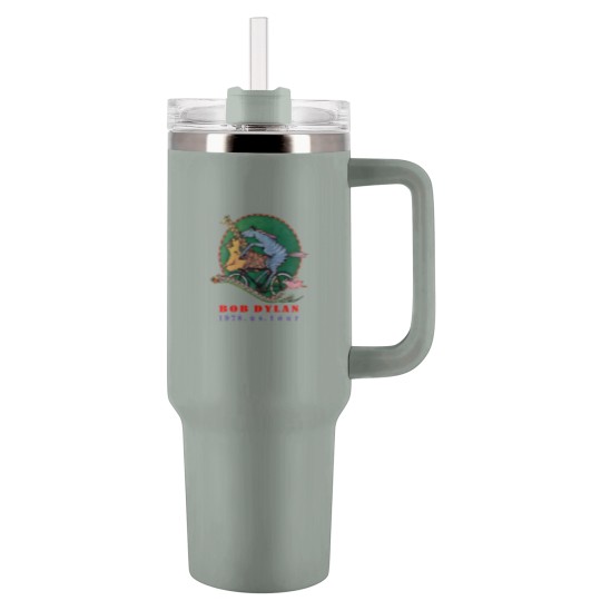 Discover Vintage 1988 Bob Dylan Tumblers 40 Oz With Handle Classic Tumblers 40 Oz With Handle