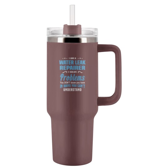 Discover Water Leak Repairer Tumblers 40 Oz With Handle