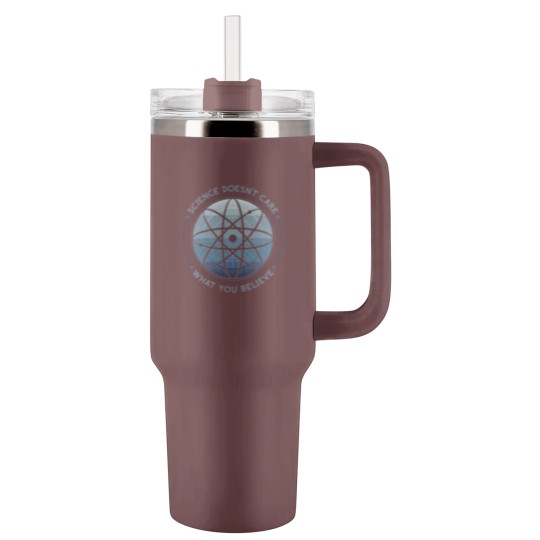 Discover Science Doesn't Care Tumblers 40 Oz With Handle