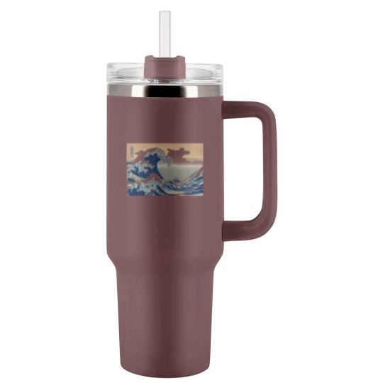 Discover Hokusai great wave Tumblers 40 Oz With Handle