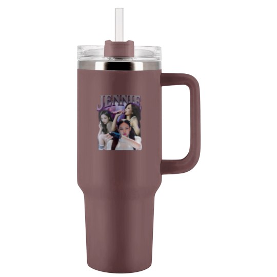 Discover Kim Jennie Tumblers 40 Oz With Handle, Jennie Vintage Tumblers 40 Oz With Handle,