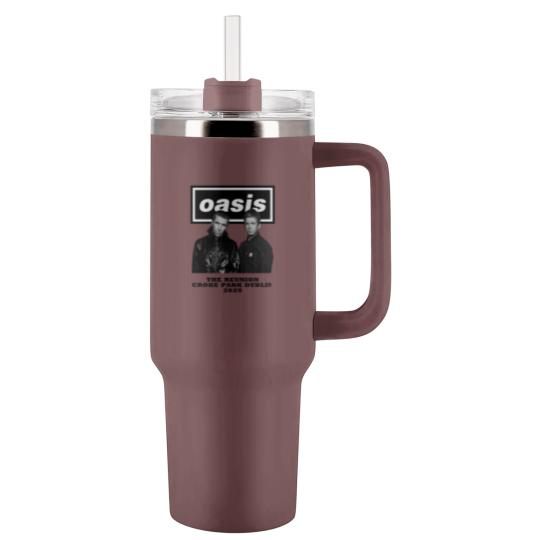 Discover Oasis Croke Park Dublin 2025 The Reunion graphic Tumblers 40 Oz With Handle