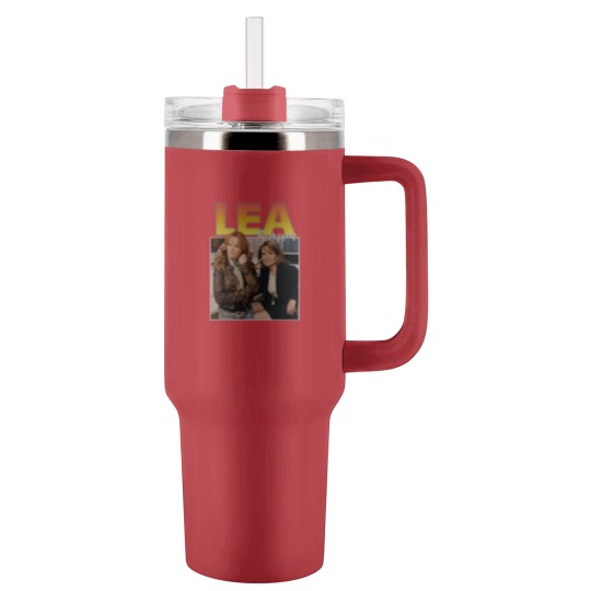Discover Lea Thompson Tumblers 40 Oz With Handle Tumblers 40 Oz With Handle Unisex Cotton Vintage 90's Graphic Tumblers 40 Oz With Handle Unisex Crewneck Tumblers 40 Oz With Handle