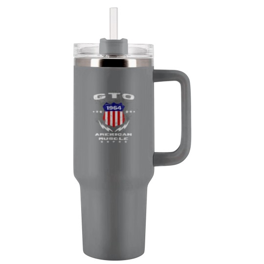 Discover 1964 GTO American Muscle v3 Tumblers 40 Oz With Handle